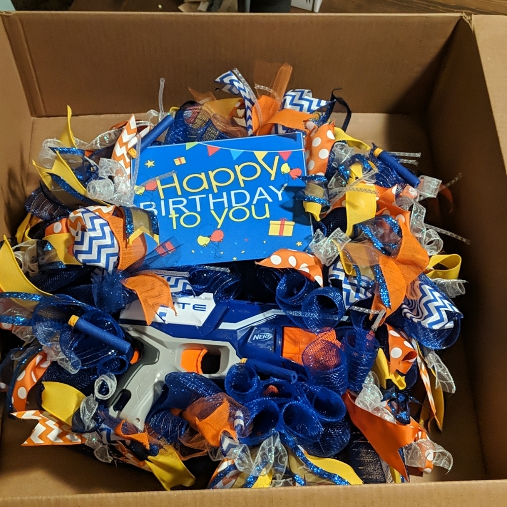 Nerf Gun Wreath